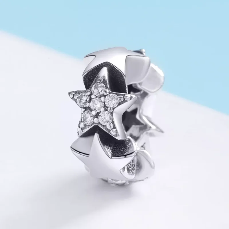 (bild till) Pandora Stil Mellanled Små Stjärnor - Scc929 - View 2
