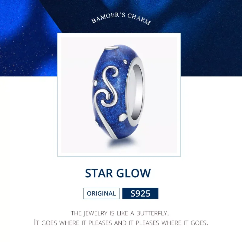 (bild till) Pandora Stil Mellanled Star Glow - Scc1388 - View 7