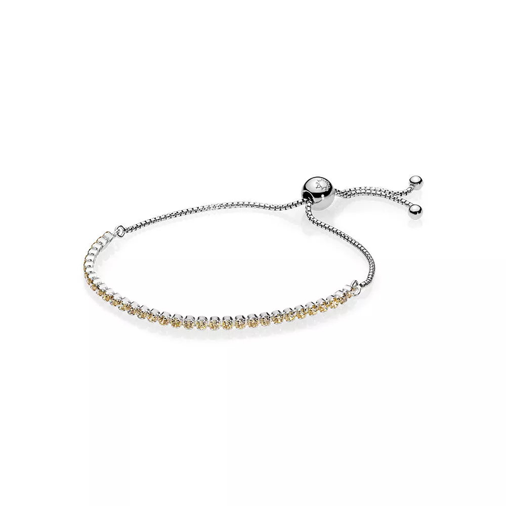 pandora golden sparkling strand armband 590524ccz