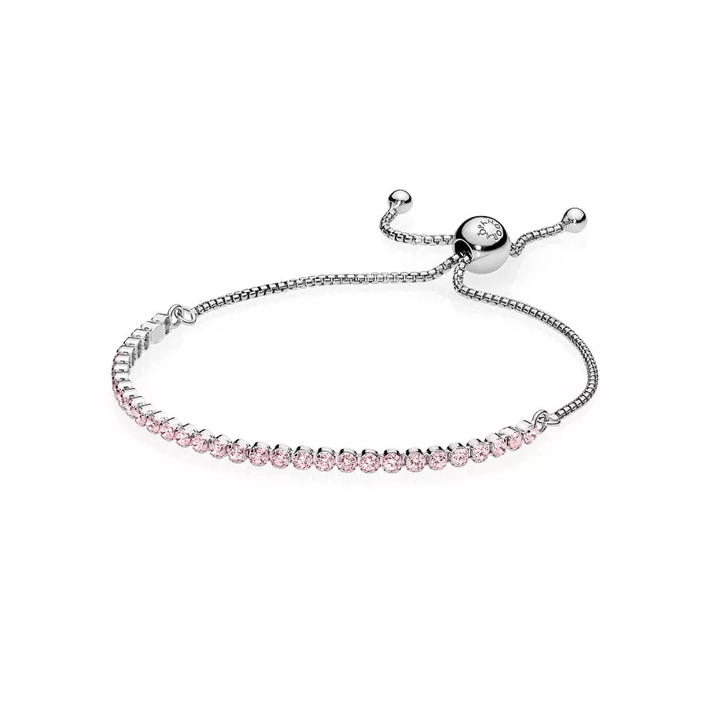 pandora pink sparkling strand armband 590524pcz