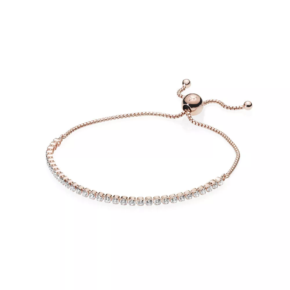 pandora rose sparkling strand armband 580524cz