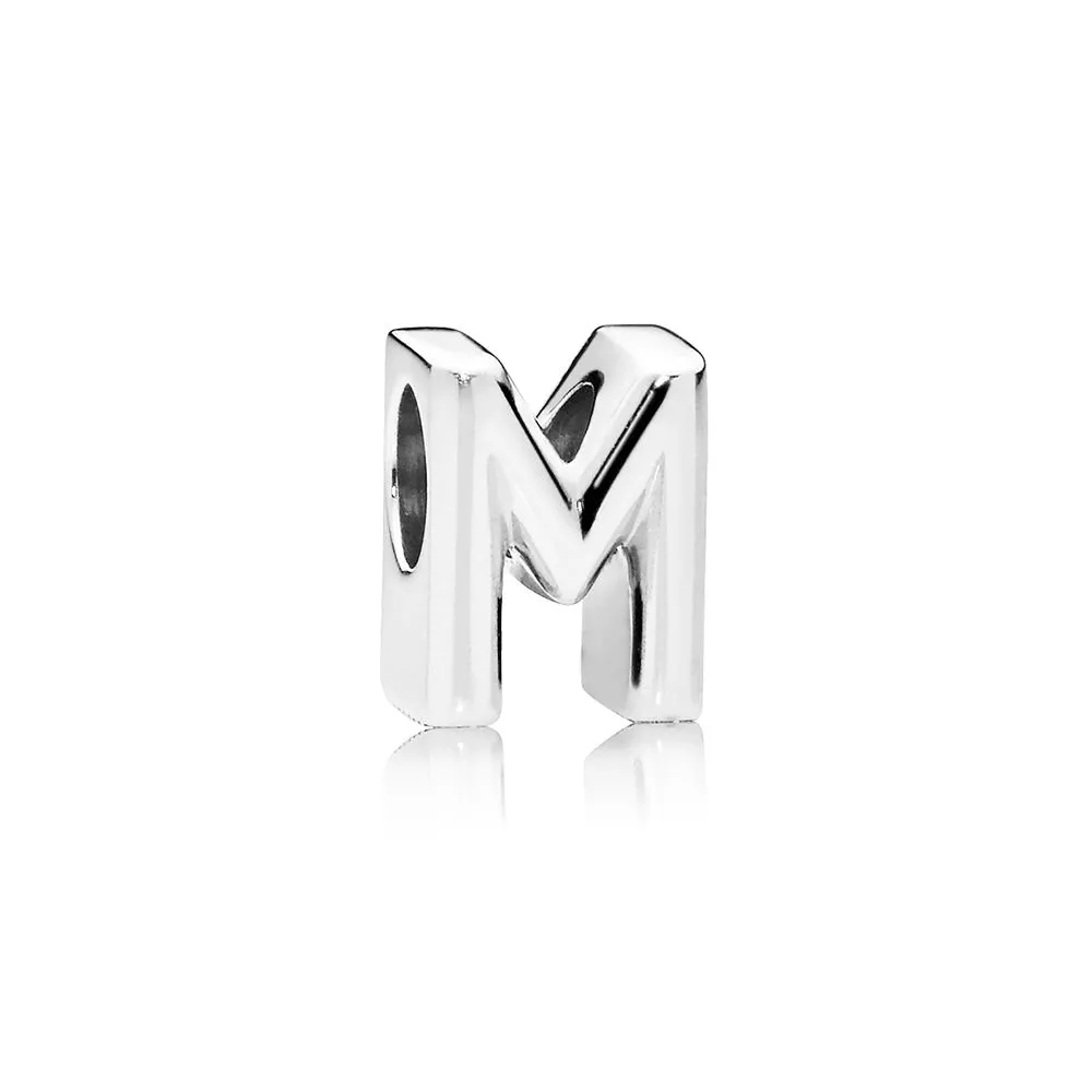 pandora bokstaven m berlock 797467