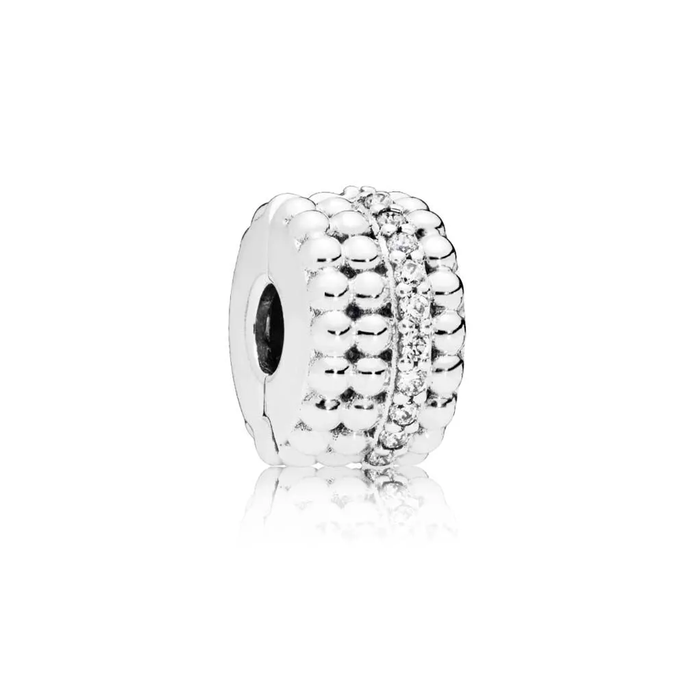 pandora beaded brilliance klämstopp 797520cz