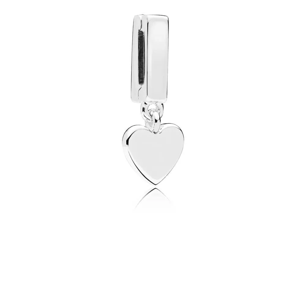 pandora reflexions floating heart clip berlock 797643