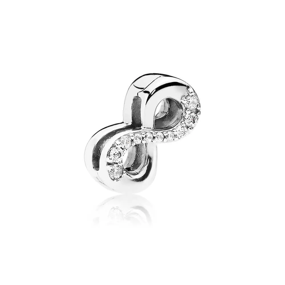 pandora reflexions sparkling infinity clip berlock 797580cz