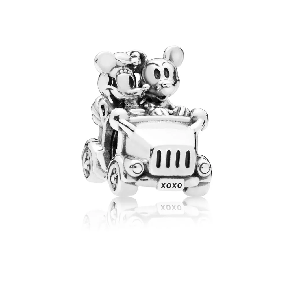 disney pandora minnie mouse & mickey mouse car berlock 797174