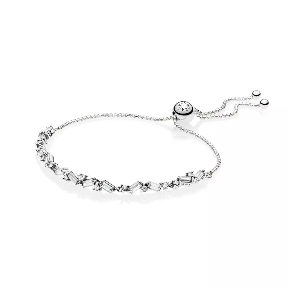 pandora glacial beauty sliding armband 597558cz