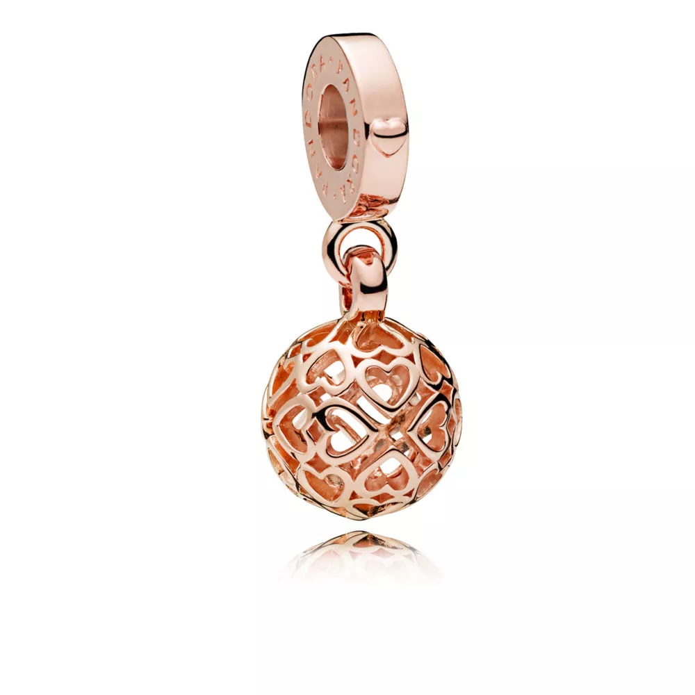 pandora harmonious hearts hängberlock 787255