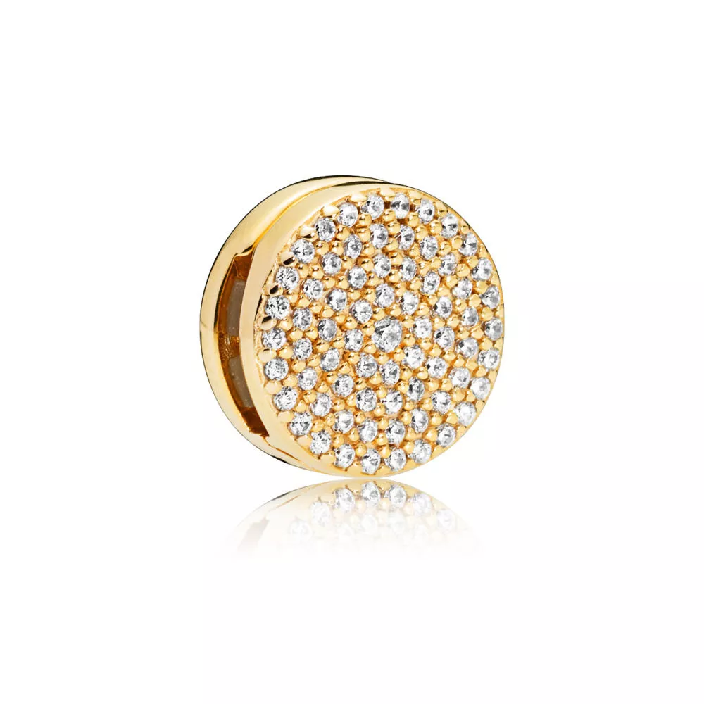 pandora reflexions dazzling elegance shine clip berlock 767583cz