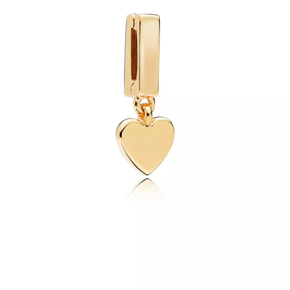pandora reflexions floating heart shine clip berlock 767643