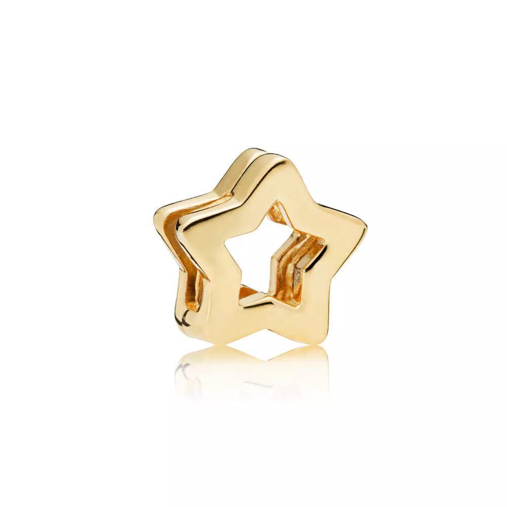 pandora reflexions sleek star shine clip berlock 767544