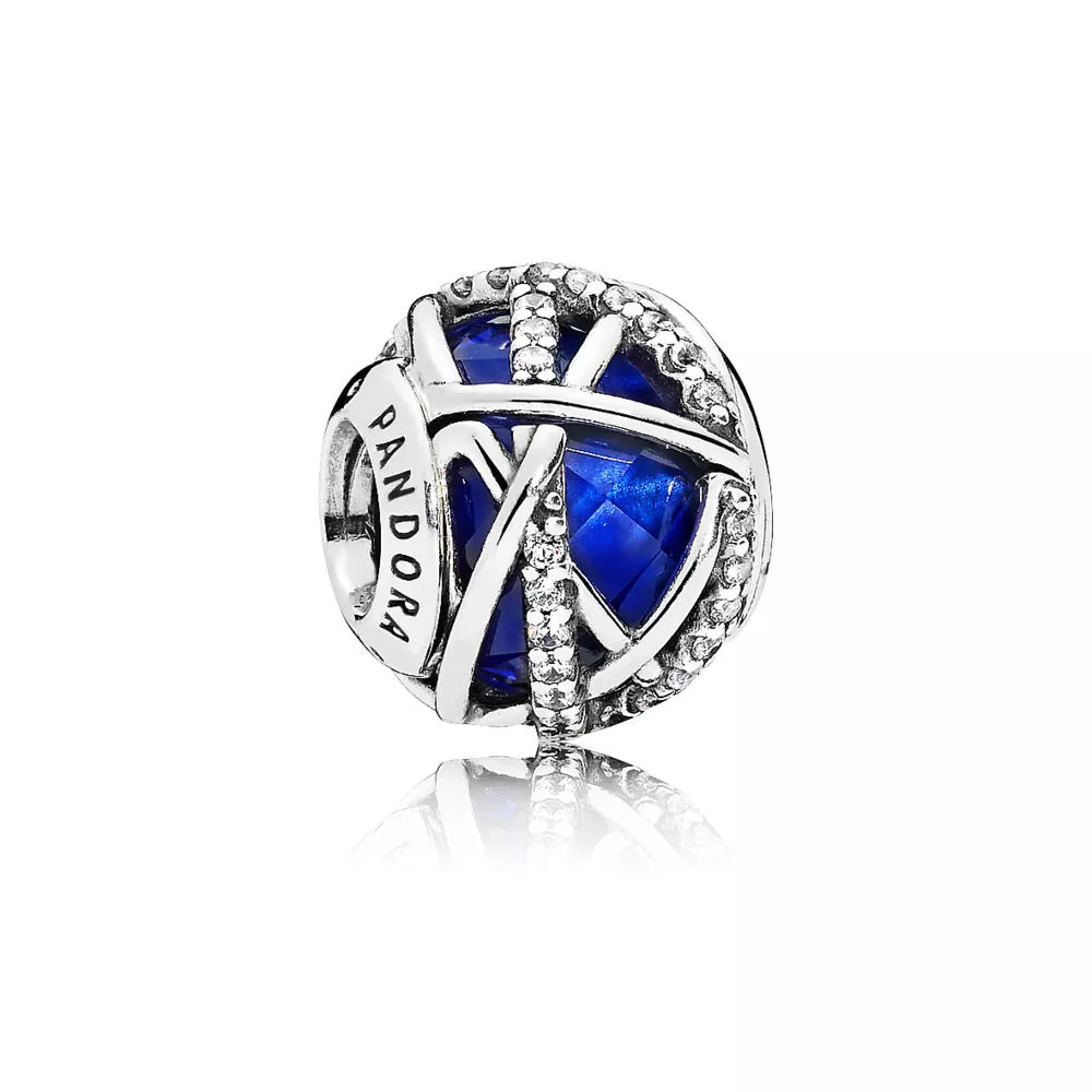 pandora royal blue galaxy berlock 796361ncb