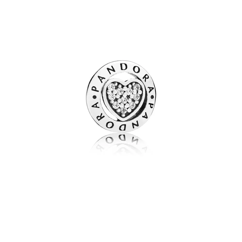 pandora signature heart petite 797048cz