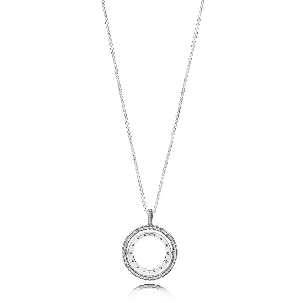 spinning hearts of pandora halsband 397410cz