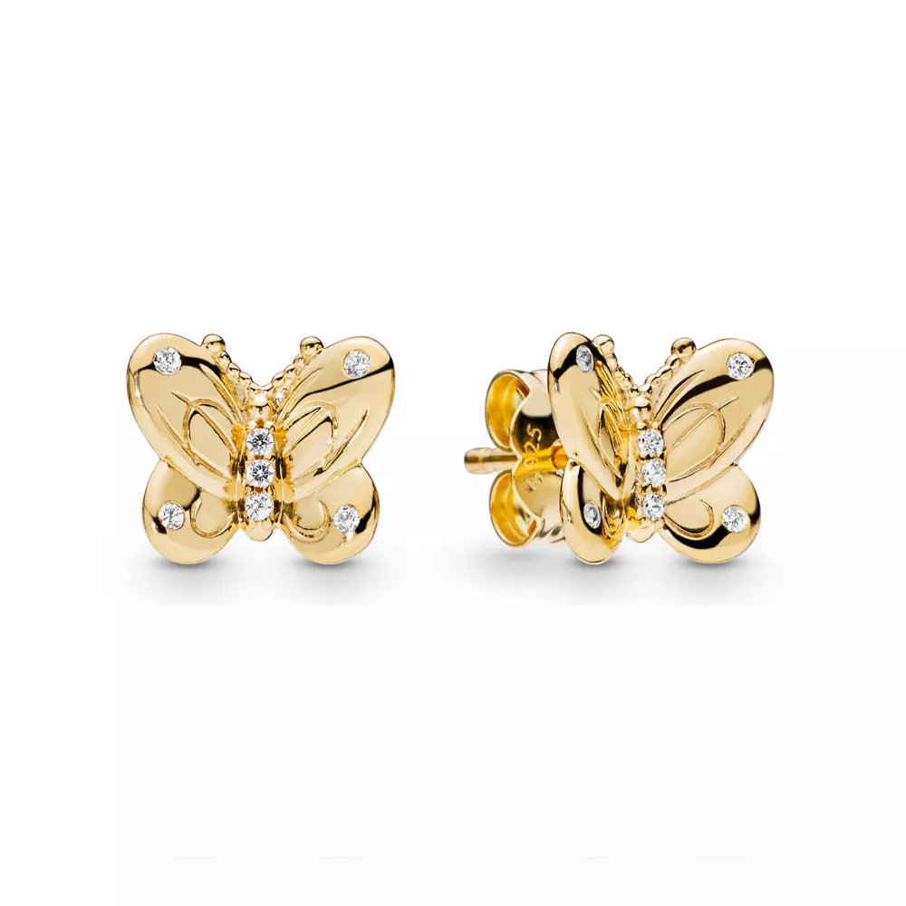 pandora decorative butterflies örhängen 267921cz
