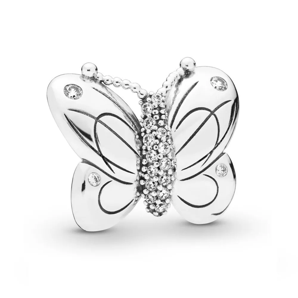 pandora dekorativ fjäril berlock 797880cz