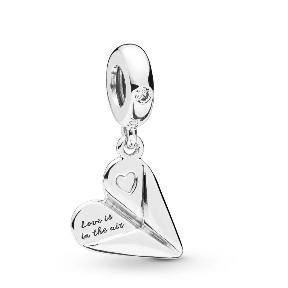 pandora heart paper plane hängberlock 797876cz