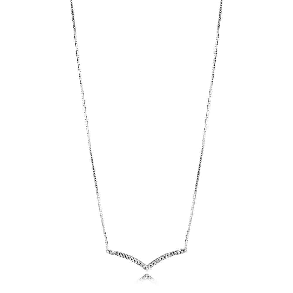 pandora shimmering wish halsband 397802cz