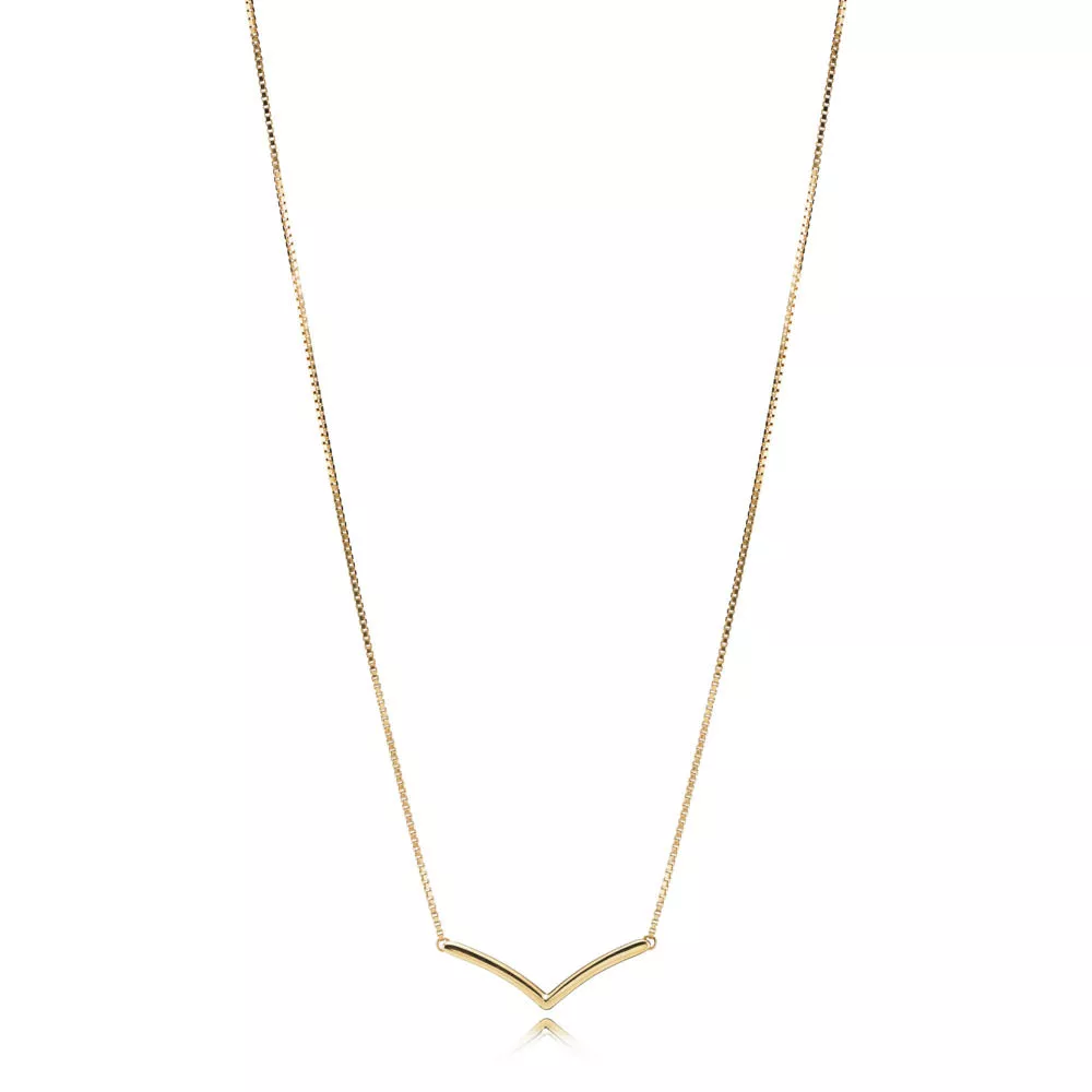 pandora shining wish halsband 367803