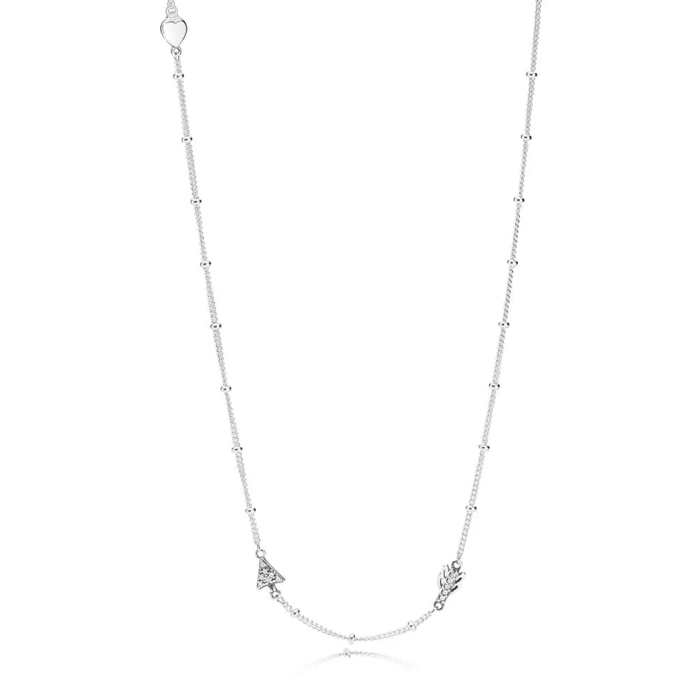 pandora sparkling arrow halsband 397795cz