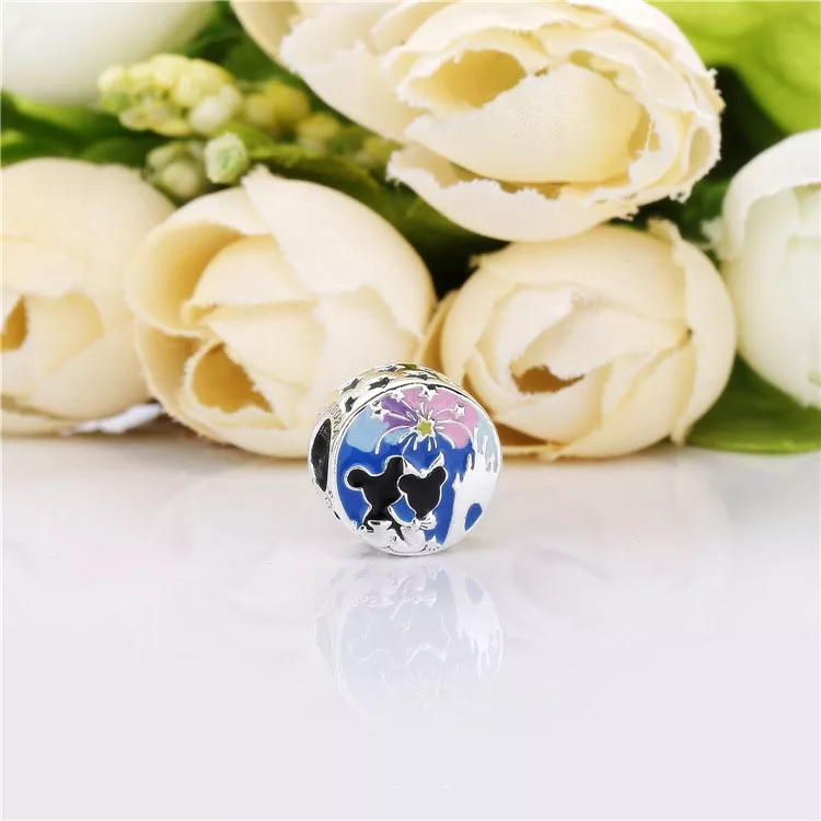 (bild till) Pandora Berlock Mickey Och Minnie Mouse Fyrverkerier - 7501057372417P - View 4