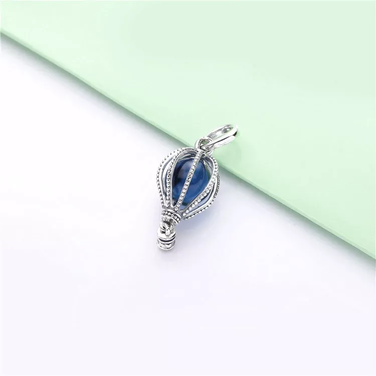 (bild till) PANDORA Blue Hot Air Balloon Hängberlock 798064NMB - View 2
