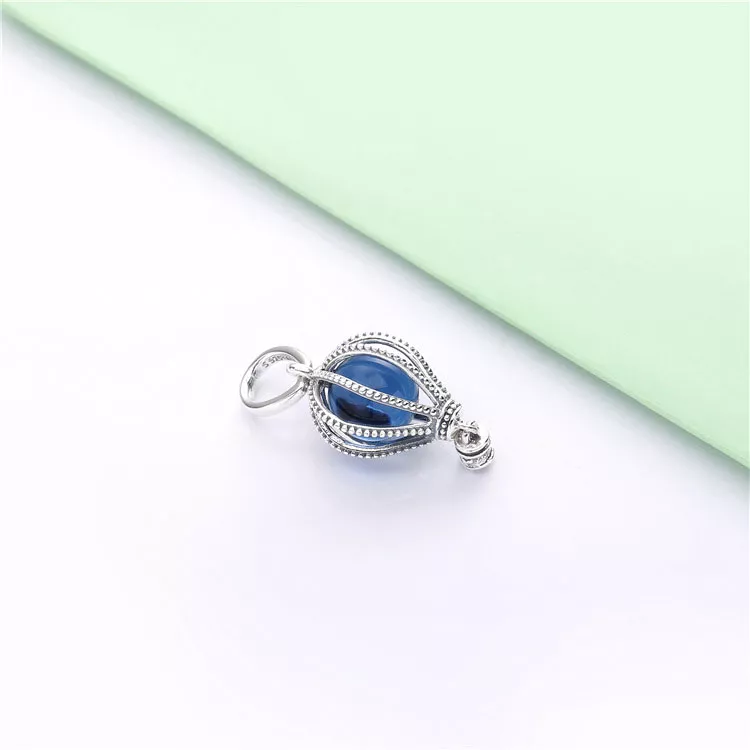 (bild till) PANDORA Blue Hot Air Balloon Hängberlock 798064NMB - View 3