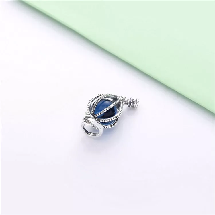 (bild till) PANDORA Blue Hot Air Balloon Hängberlock 798064NMB - View 4