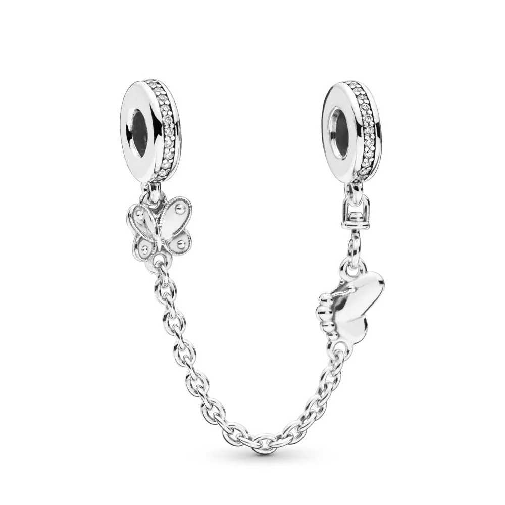 pandora decorative butterflies säkerhetskedja 797865cz