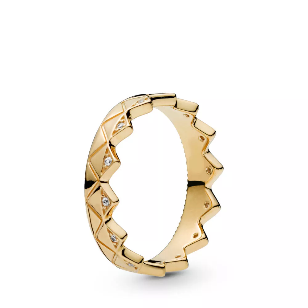 pandora exotic crown shine ring 168033cz