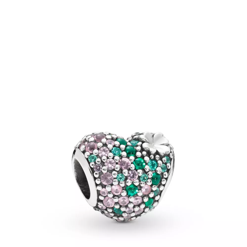 pandora glimmande clover heart berlock 797869nrgmx