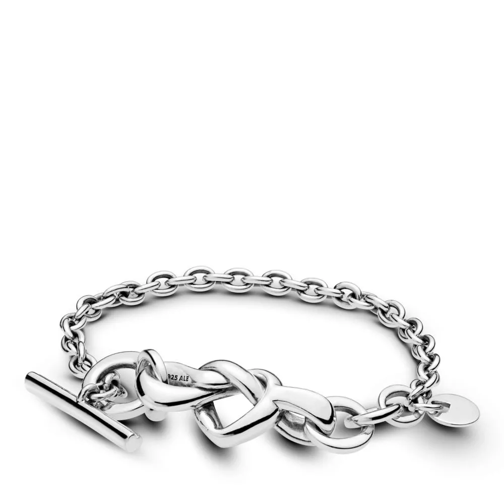pandora knotted heart armband 598100