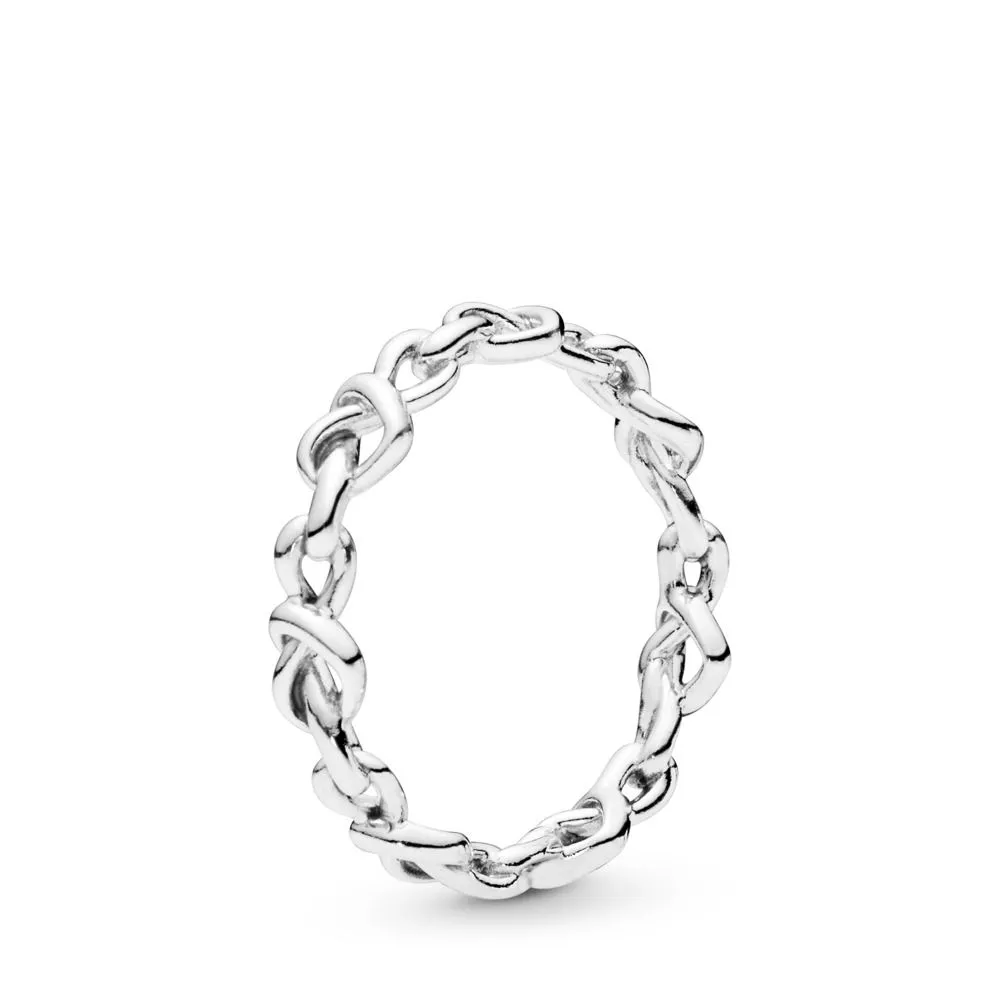pandora knotted hearts ring 198018