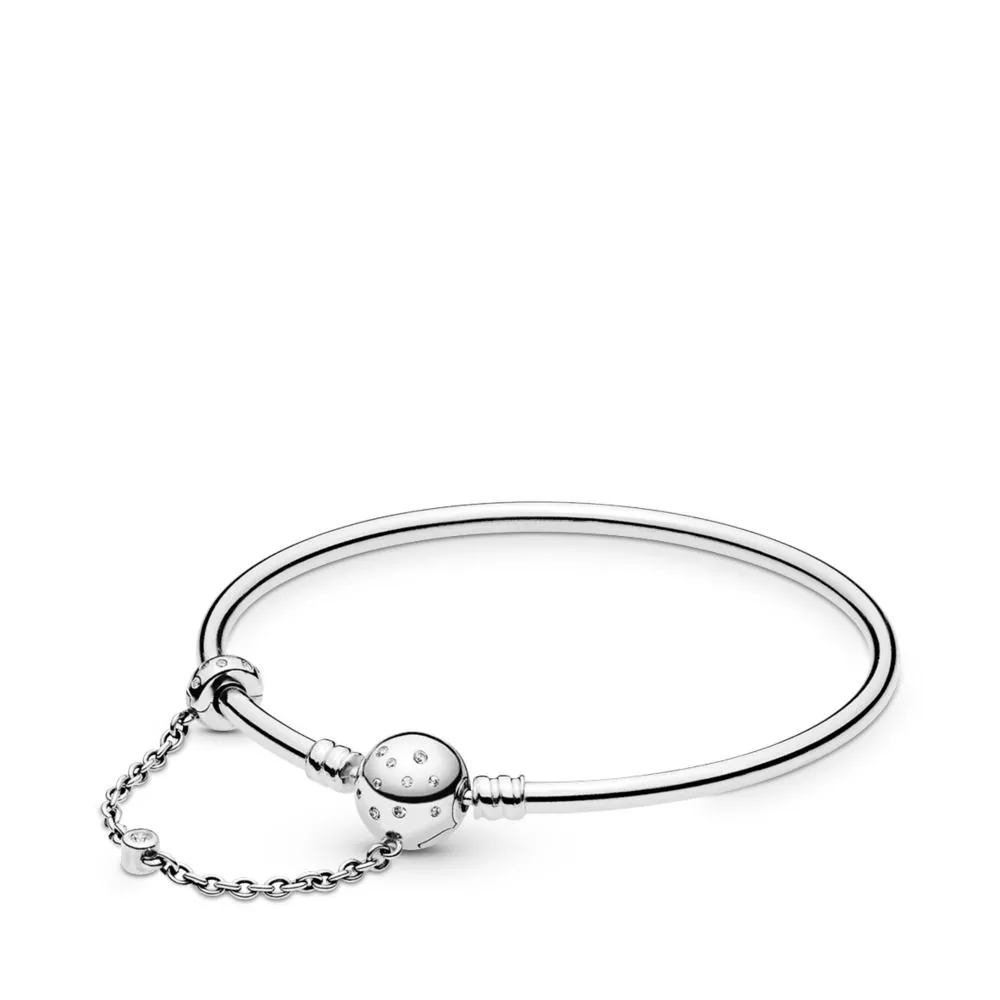 pandora moments silver armring sann unikhet 597846cz