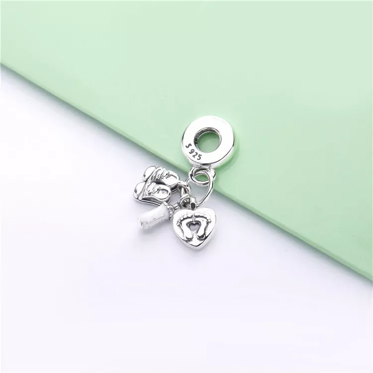 (bild till) PANDORA My Little Baby Hängberlock 798106CZ - View 2