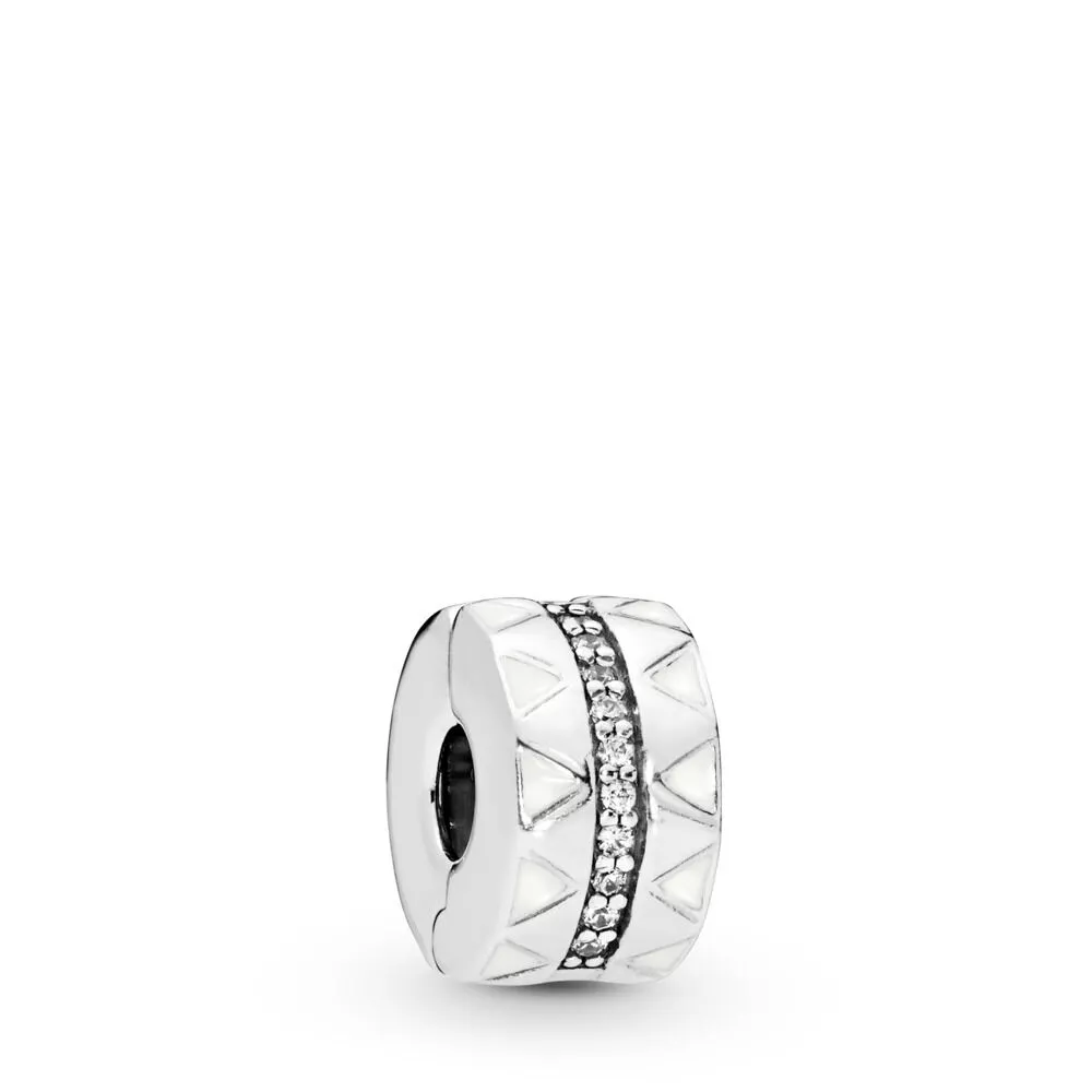 pandora sparkling jagged lines klämstopp 798067cz