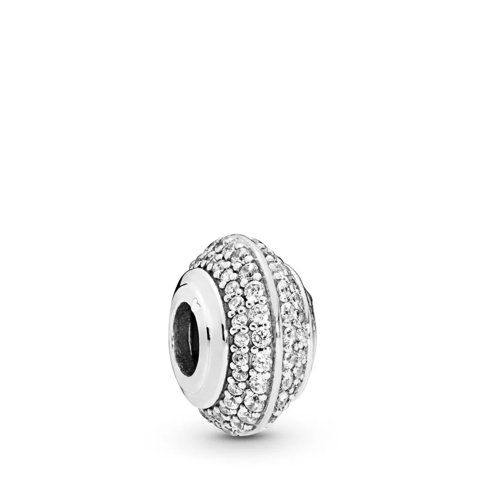 pandora sparkling pavé berlock mellanled 798066cz