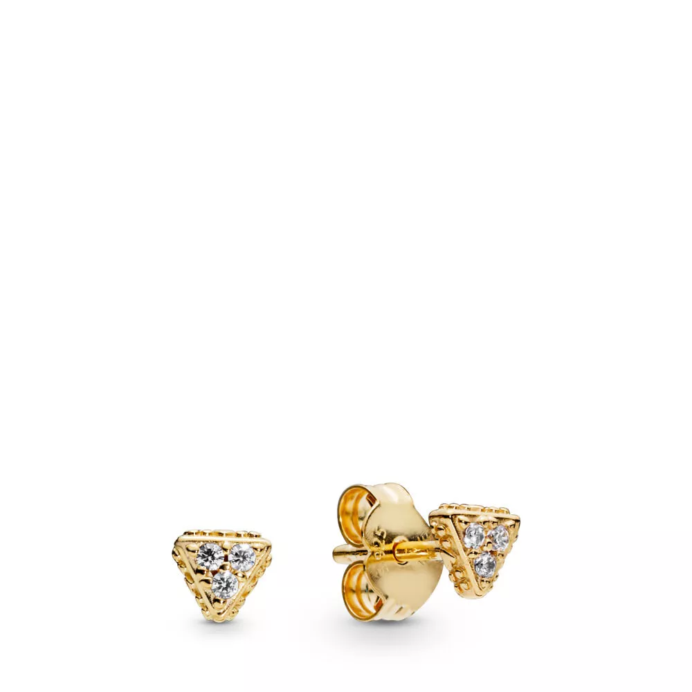 pandora sparkling triangles shine örhängen 268030cz