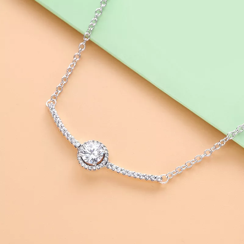 (bild till) Skimrande Cirklar Halsband - 398490C01 - View 2