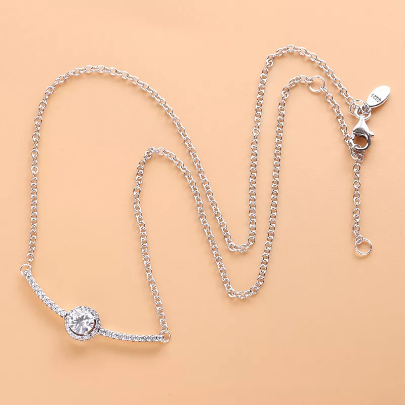 (bild till) Skimrande Cirklar Halsband - 398490C01 - View 5
