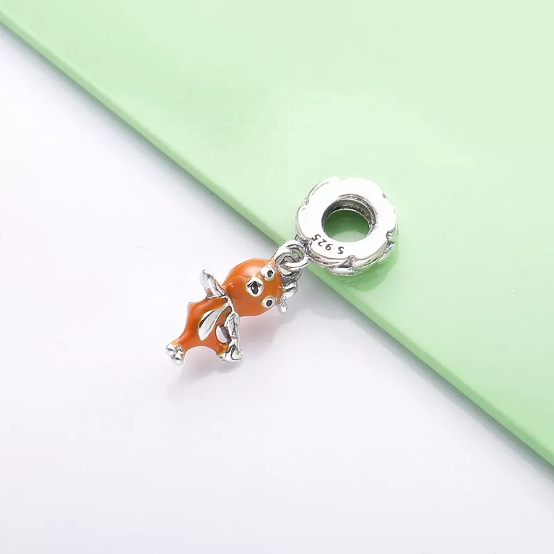 (bild till) Pandora Hängberlock Disney Orange Fågel - 798877C01 - View 5