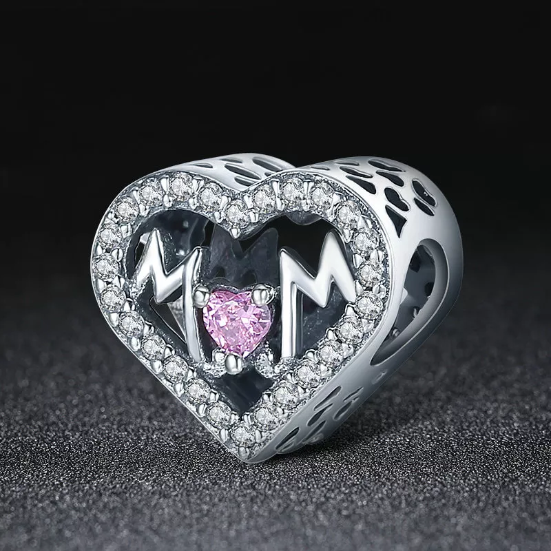 (bild till) Pandora Stil Berlock Mamma - Scc395 - View 2