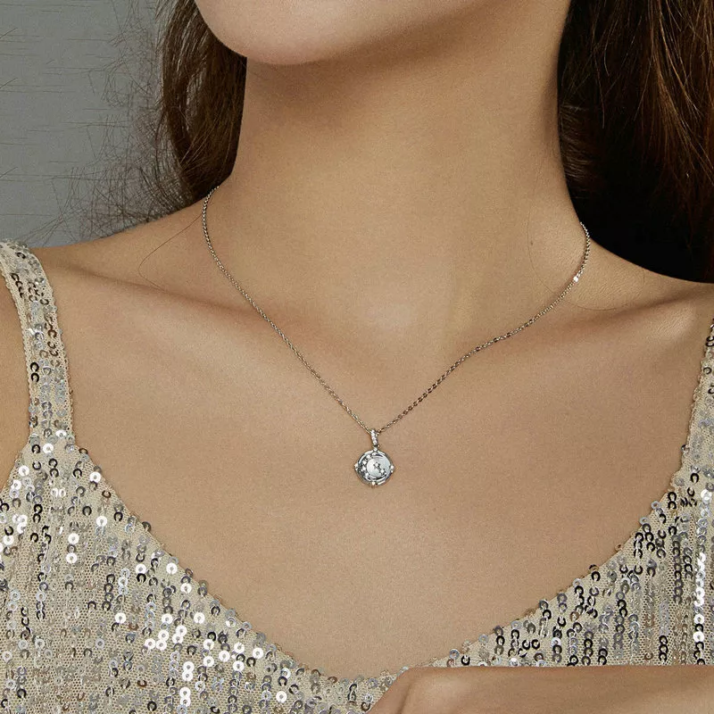 (bild till) Pandora Stil Halsband Följa - Scn428 - View 4