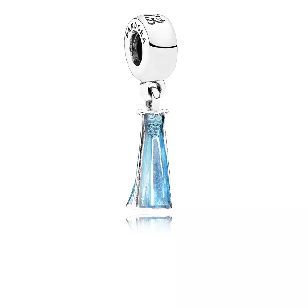 disney pandora elsa's dress hängberlock 791590enmx