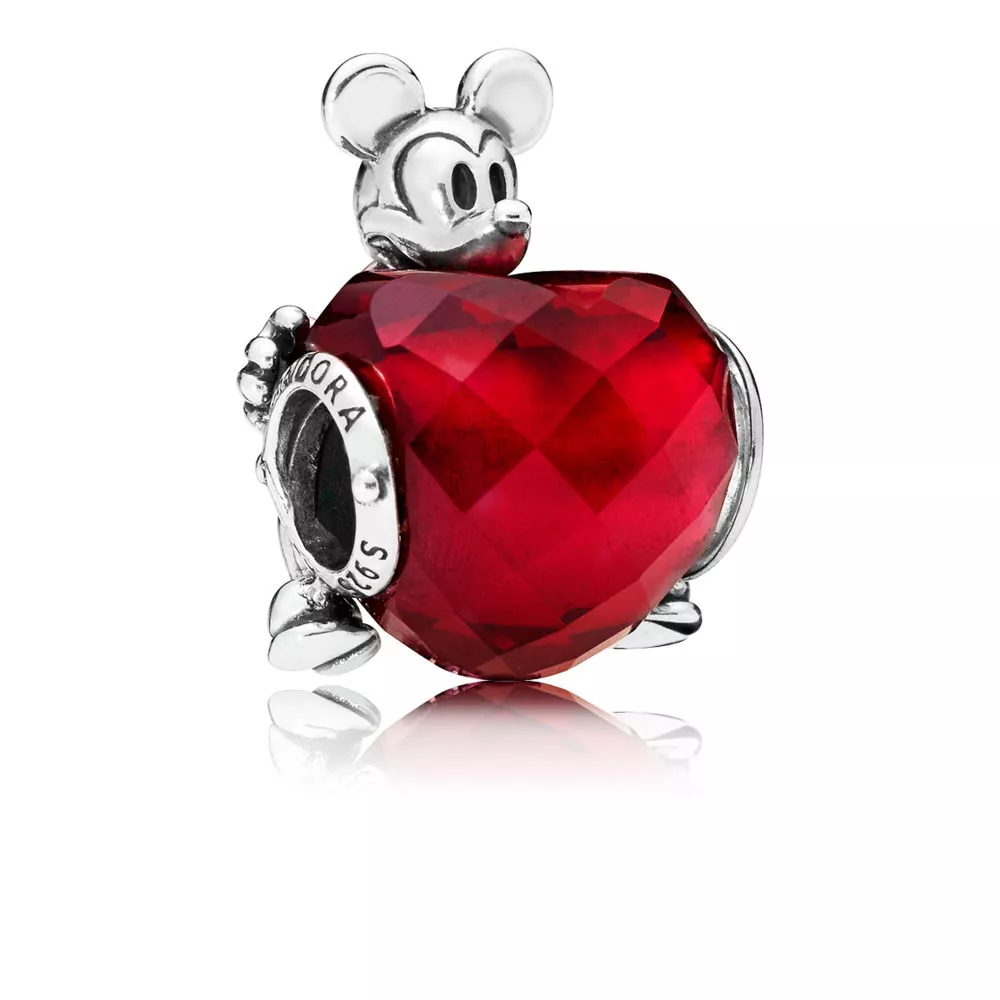 disney pandora mickey love heart berlock 797168nfr