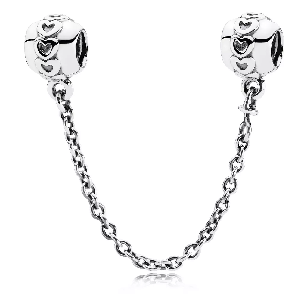 pandora band of hearts säkerhetskedja 791088