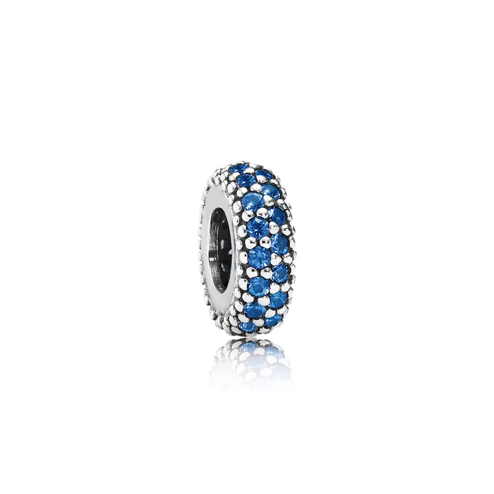 pandora blue pavé inspiration mellanled 791359ncb