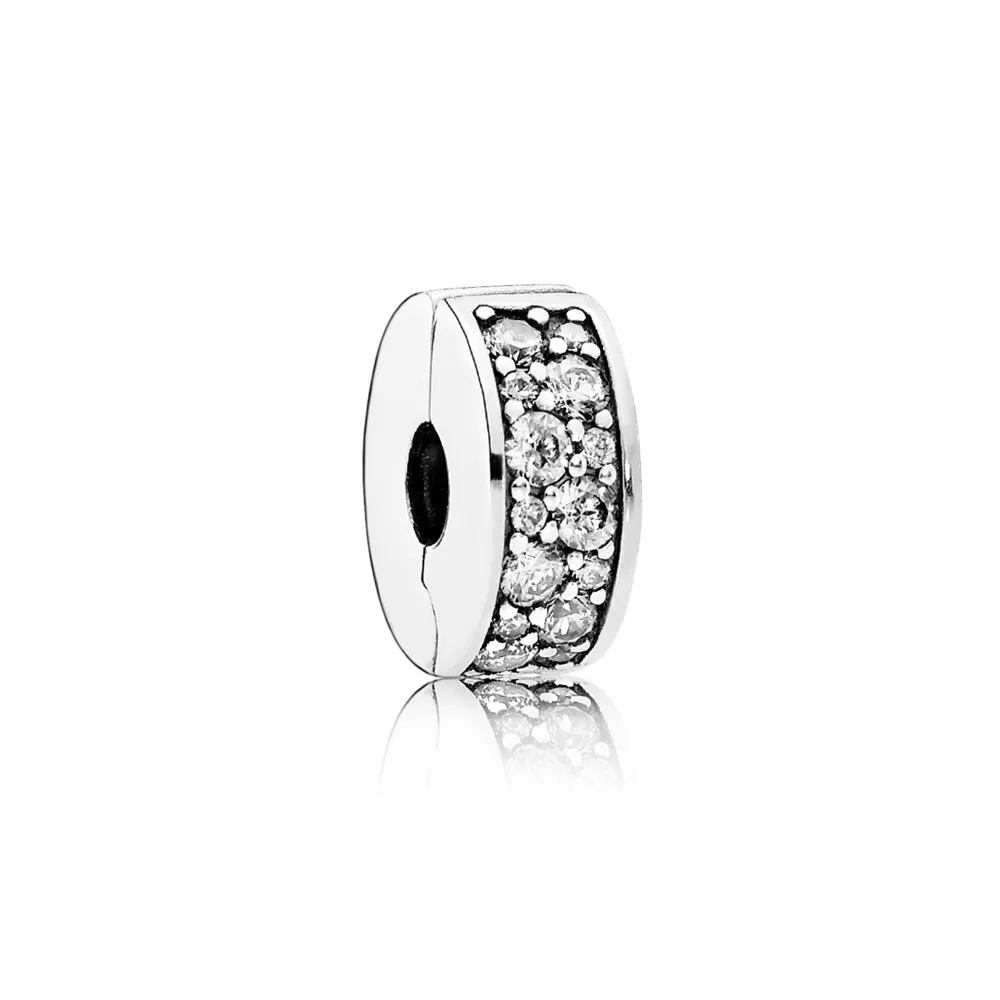 pandora clear pavé klämstopp 791817cz