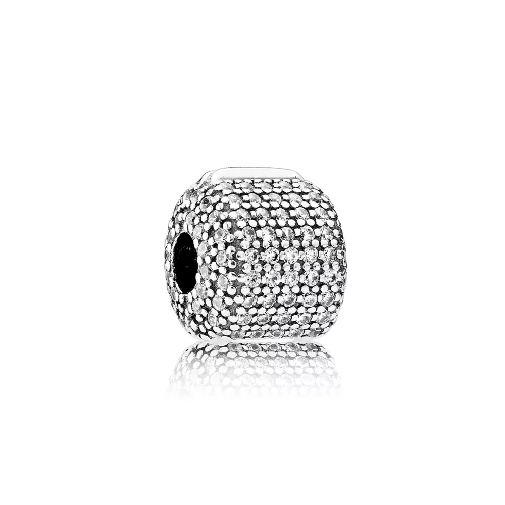 pandora pavé barrel klämstopp 791873cz