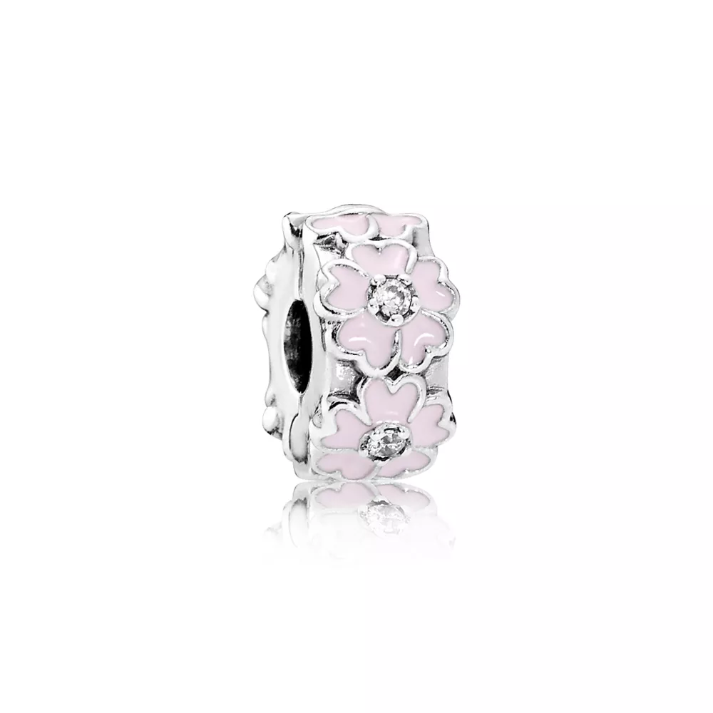 pandora pink primrose klämstopp 791823en68